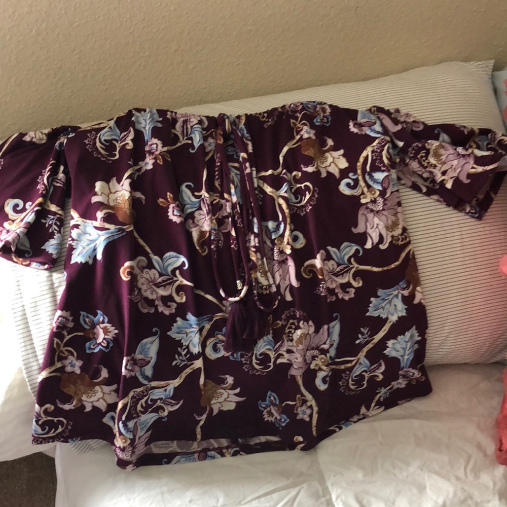 Off the shoulder top